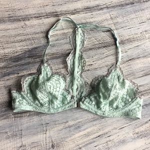 Free People lace racerback bra